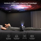 Ultimate Triple Laser 4K Projector, 3300 ISO Lumens Projector
